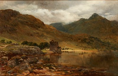 Carrick Kalesi, Loch Goil (tuval üzerine yağlı boya) by James Docharty