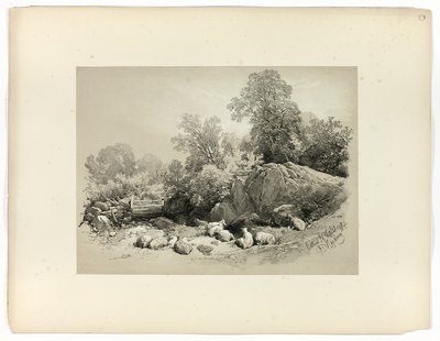 Bettws, K. Galler, Pitoresk Seçimlerden by James Duffield Harding