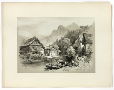 Pitoresk Seçimlerden Brunnen by James Duffield Harding