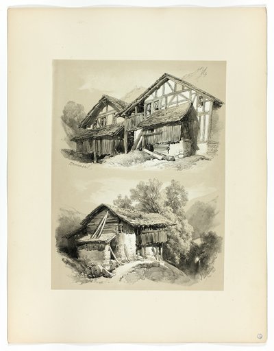 Pitoresk Seçimlerden Brunnen by James Duffield Harding