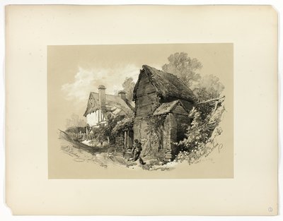 Buckland, Dorking Yakınında, Pitoresk Seçkilerden by James Duffield Harding