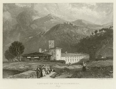 Vallombrosa Manastırı by James Duffield Harding