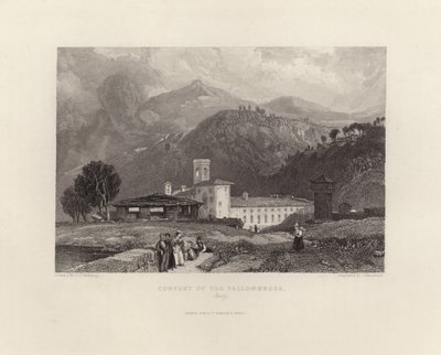 ವಾಲೊಂಬ್ರೋಸಾ ಟರ್ಕಿಯ ಕಾನ್ವೆಂಟ್ by James Duffield Harding