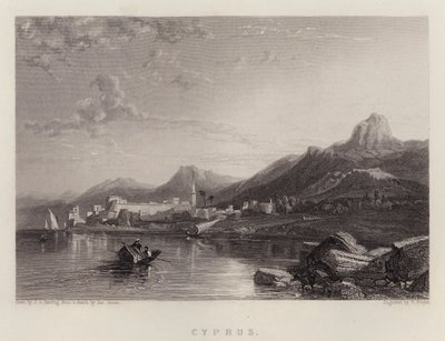 Kıbrıs (renkli taş) by James Duffield Harding