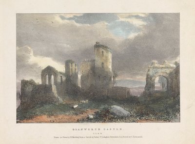 Glanworth Kalesi by James Duffield Harding