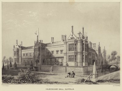 Helmingham Salonu, Suffolk by James Duffield Harding