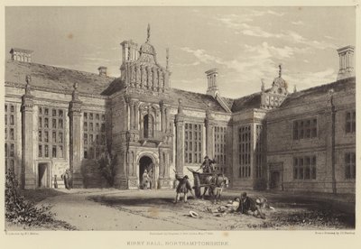 Kirby Salonu, Northamptonshire by James Duffield Harding