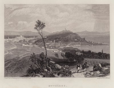 Mytelene (renkli taş) by James Duffield Harding
