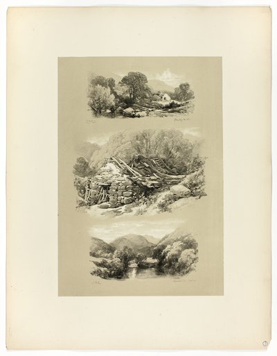 Pandy Mill, Kilise Havuzu ve Pitoresk Seçimlerden bir diğer konu by James Duffield Harding