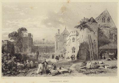 Penshurst, Kent by James Duffield Harding