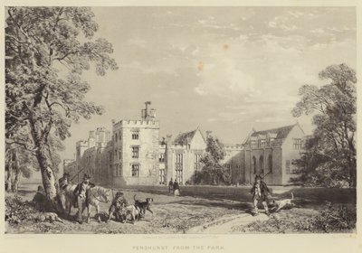 Penshurst, Parktan by James Duffield Harding