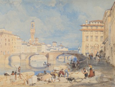 Ponte Santa Trinità, Floransa, 1832