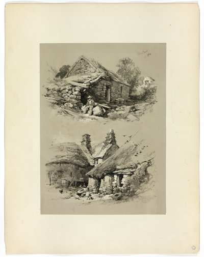 Pitoresk Seçimlerden Clwyd Limanı ve Güney Brent, Devon by James Duffield Harding