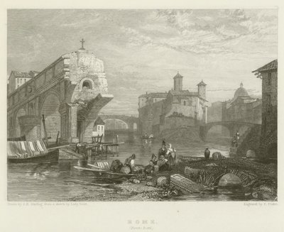 Roma, Ponte Rotti by James Duffield Harding