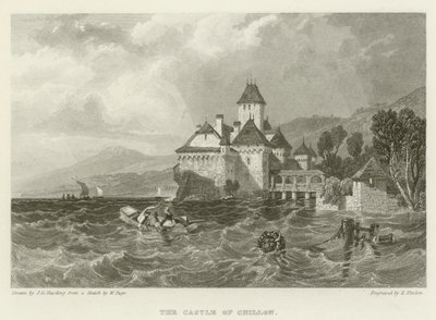 Chillon Kalesi by James Duffield Harding