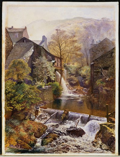 Eski Su Değirmeni by James Duffield Harding