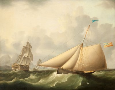Deniz manzarası by James E. Buttersworth