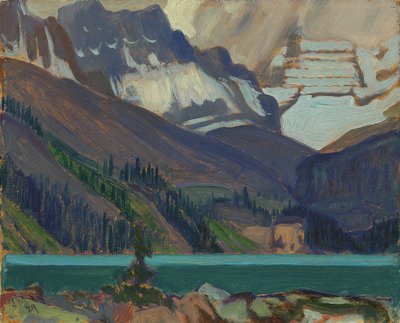 Kar Bulutları, OHara Gölü, 1929 (preslenmiş karton üzerine yağlı boya) by James Edward Hervey Macdonald