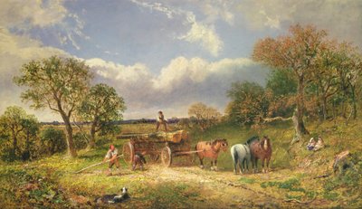 Bir manzara sepeti by James Edwin Meadows
