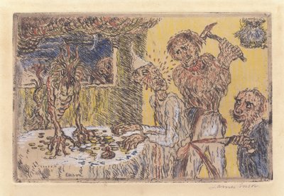 Açgözlülük by James Ensor