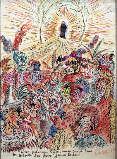 Bright Presence Madmen's Court'ta Kayboldu by James Ensor