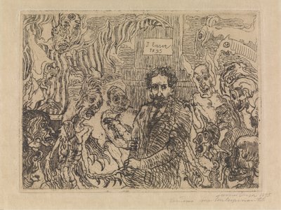 Şeytanlar Benimle Dalga Geçiyor by James Ensor
