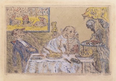 Oburluk by James Ensor