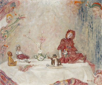 Maskeler ve Bebekler; Maskeler ve Bebekler by James Ensor