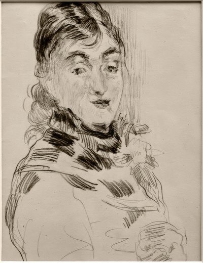 Bir boksör ile Méry Laurent by James Sidney Ensor