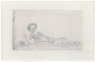 1960'daki Portrem by James Ensor