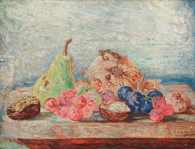 Armut, üzüm, fındık; Armut, üzüm, fındık by James Ensor