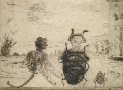 Tuhaf Böcekler by James Ensor