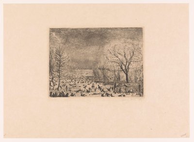 buz patenciler les patineurs by James Ensor