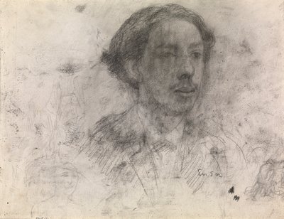 Otoportre (kağıt üzerinde içerik) by James Ensor