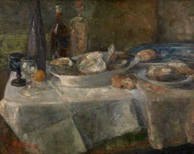 İstiridye ile natürmort by James Ensor