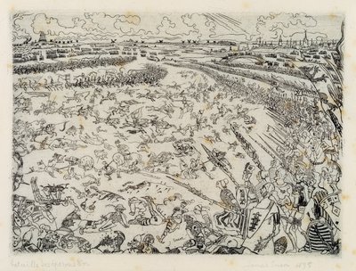 Altın Mahmuzlar Savaşı by James Ensor