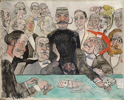 Kumarbazlar; Oyuncular by James Ensor
