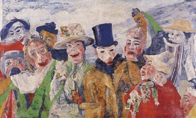 Entrika, 1890 by James Ensor