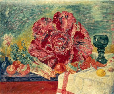 kırmızı lahana by James Ensor