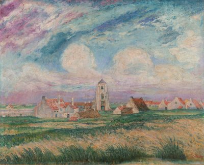 Mariakerke manzarası by James Ensor