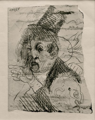 İki kafa ve bir el by James Sidney Ensor
