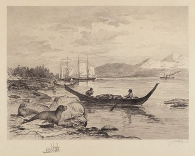 Alaska Fok Balıkçılık by James Fagan