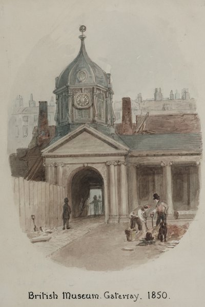 Britanya Müzesi, 1850 by James Findlay