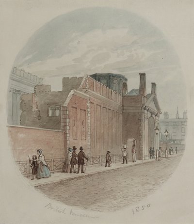 Britanya Müzesi, 1850 by James Findlay