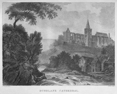 Dunblane Katedrali, 1804 by James Fittler