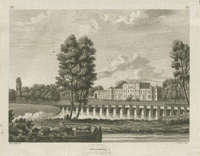 Shugborough Hall: gravür, nd [c 1782] (baskı) by James Fittler