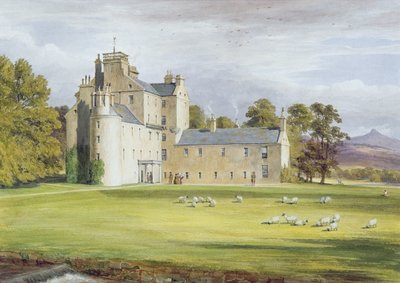 Monmusk Evi, 1848 by James Giles