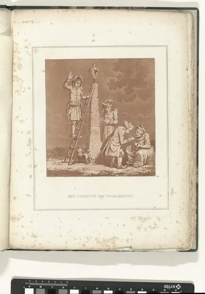 Bilgi Komitesi, 1795 Bilgi Komitesi (nesne üzerindeki başlık) Hollandia Regenetata (dizi adı) by James Gillray (possibly)