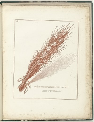Hollanda Halkının Geçici Temsilcilerinin belası, 1795 Hollanda Halkının Bazı Temsilcileri (nesne üzerine başlık) Hollandia Regenetata (dizi adı) by James Gillray (possibly)