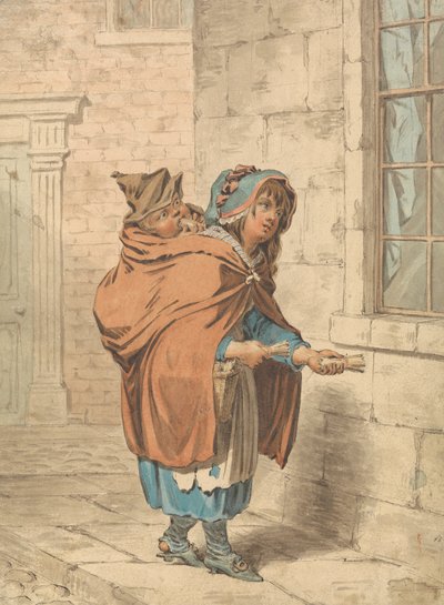 Bir Londra Sokak Crier by James Gillray